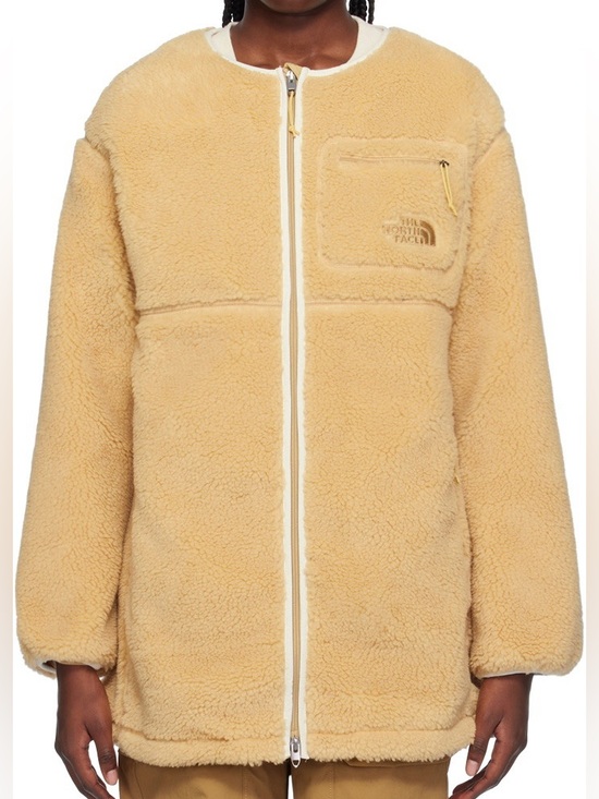 The North Face Jackets & Blazers - [The North Face] Light Tan Sherpa Zip Jacket